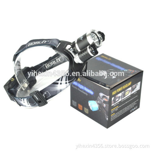 Outdoor High Power Rechargeable 5000LM LED Headlamp for Riding